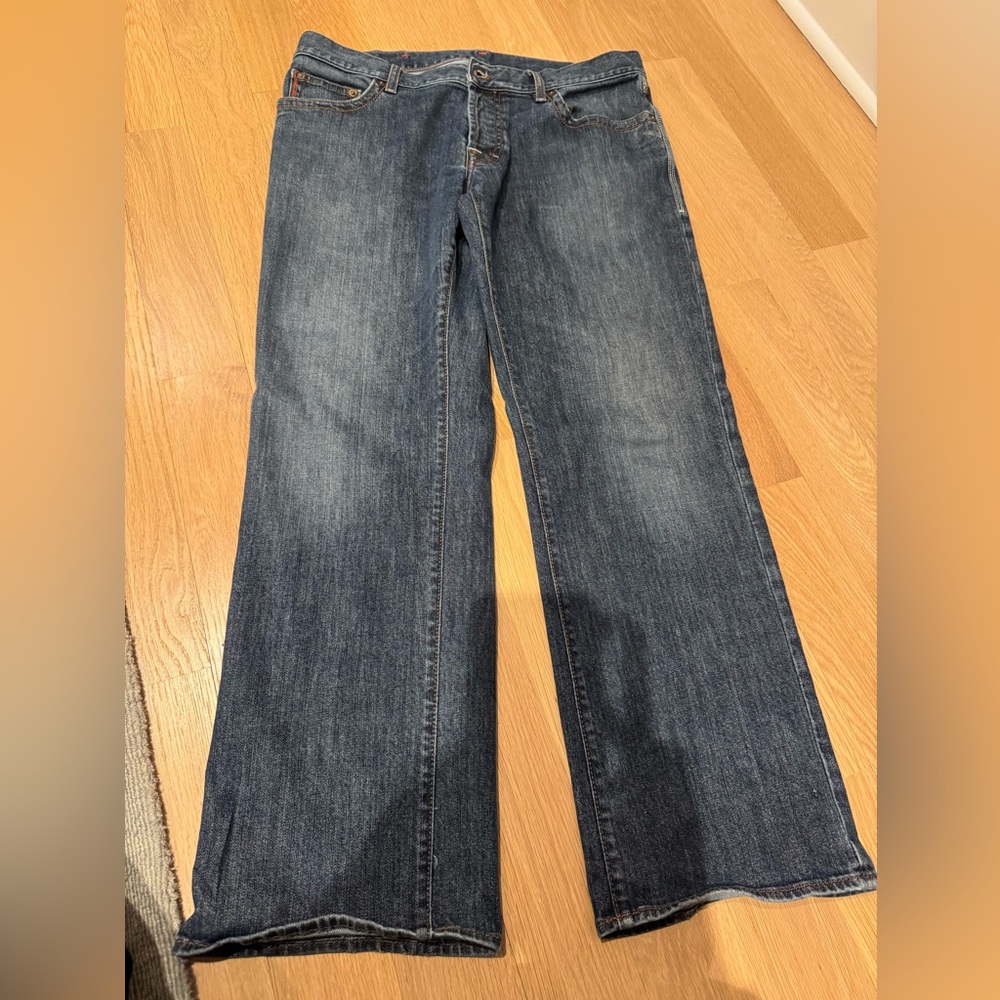 Hugo Boss Men's Straight Jeans - Dark Blue